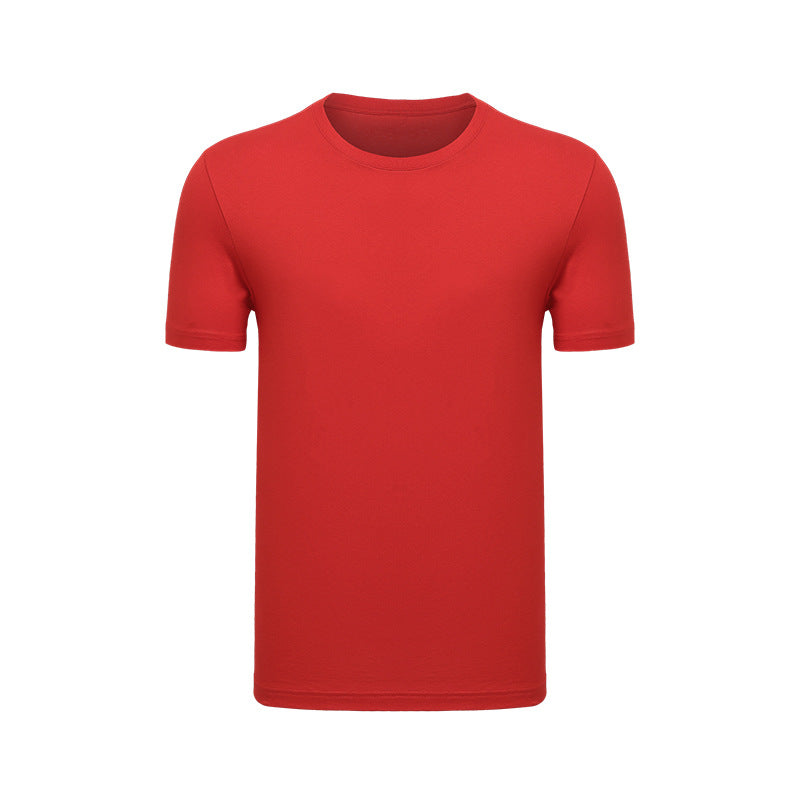 Summer Men'S Loose Cotton Short Sleeve T-Shirt