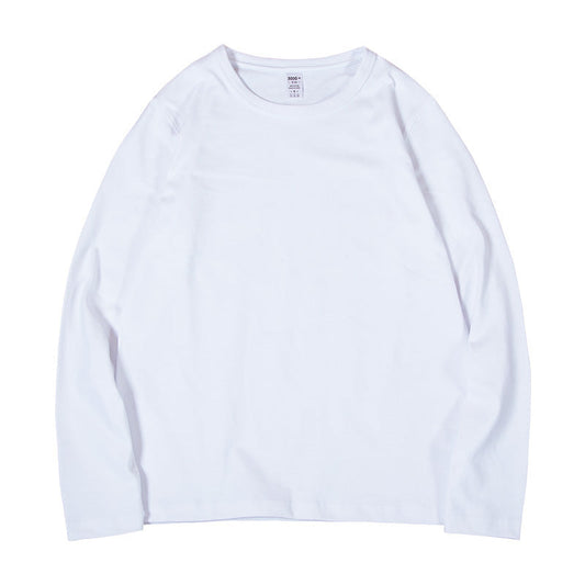 Long Sleeve T-Shirt Men'S Brushed Combed Cotton
